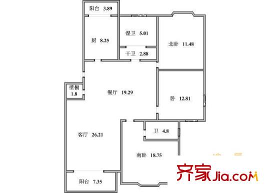 上海 江南苑 户型图