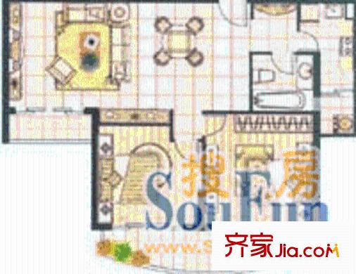 上海 精文城上城 户型图