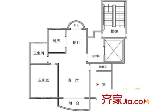 上海 金铭新水岸 户型图