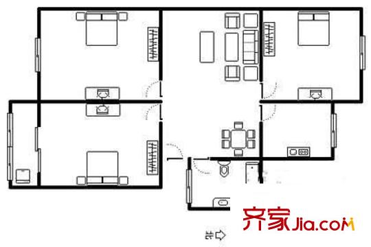 科苑新村 0室 户型图