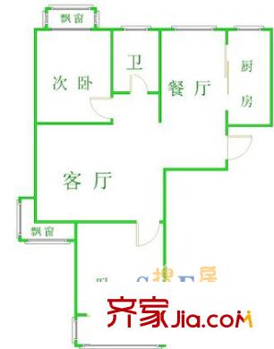 上海 景江苑 户型图