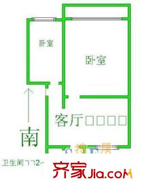 罗城路700弄小区户型图上海 罗城路700弄 户型图 2室1厅1卫1厨