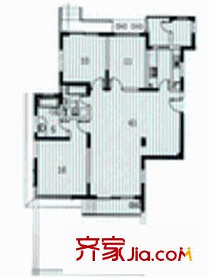 上海 莱茵半岛 户型图