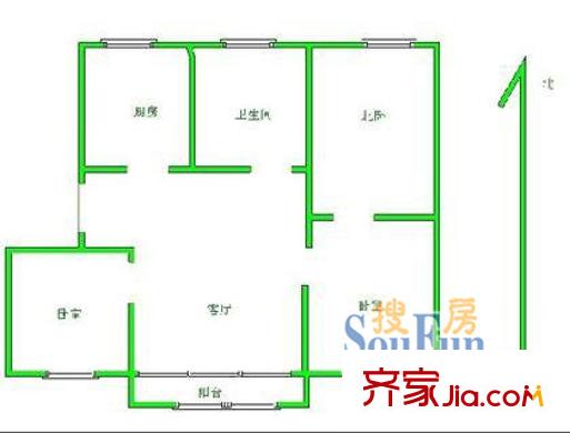 上海 锦博苑 户型图