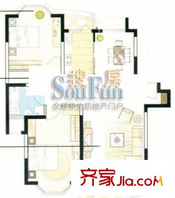 上海 东城时代华庭 户型图