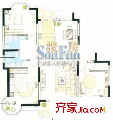 上海 东城时代华庭 户型图