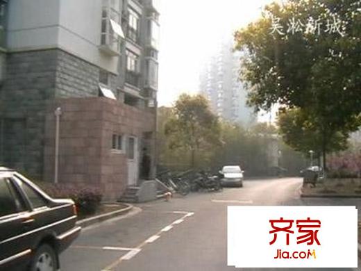 吴淞新城外景图