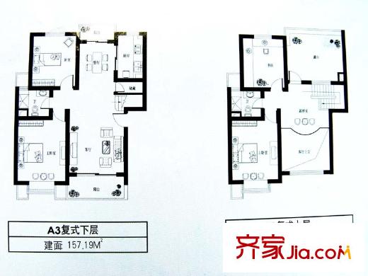 上海 蓝色港湾 户型图