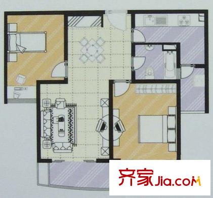 上海 申雅苑 户型图
