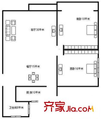 上海 云台小区 户型图