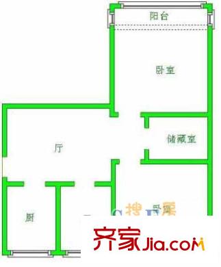 玉蘭香苑 戶型圖