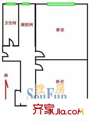 玉蘭香苑 戶型圖