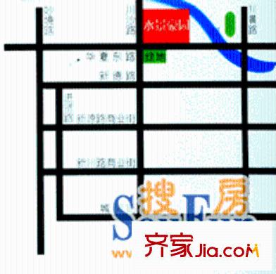 水景豪園交通圖