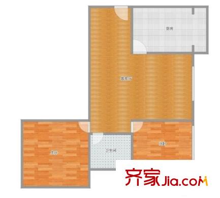 瑞和苑 2室 戶型圖