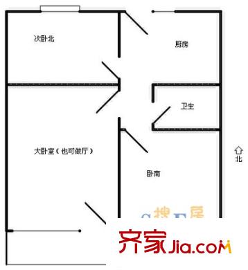 上海 岳阳大楼 户型图