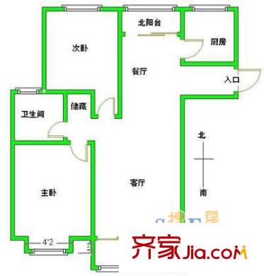 上海 邻里苑 户型图