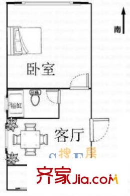 上海 新德佳苑 戶型圖