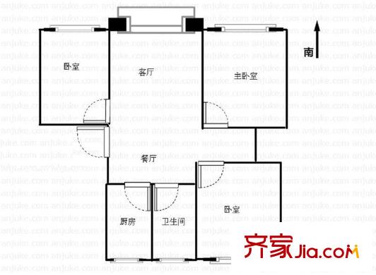 萬馨佳園 0室 戶型圖