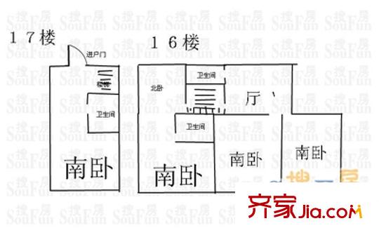 上海 玉蘭苑 戶型圖