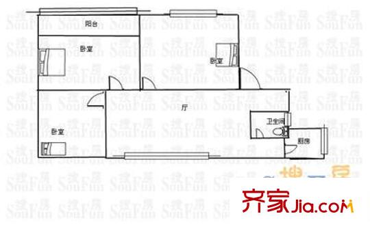 上海 玉蘭苑 戶型圖