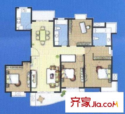 上海 玉蘭苑 戶型圖