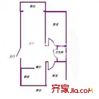 上海 錦繡匯麗苑 戶型圖