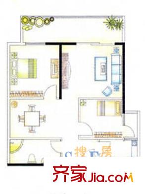 上海 錦繡匯麗苑 戶型圖