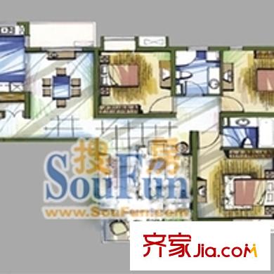 聯(lián)洋花園 戶型圖