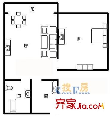 上海 万源新城 户型图