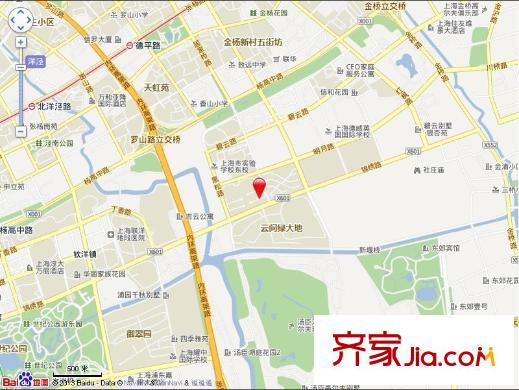 世茂湖濱花園交通圖