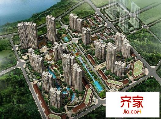 世茂湖濱花園外景圖 