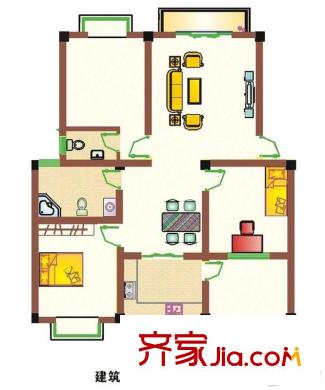 南洋瑞都 0室 户型图