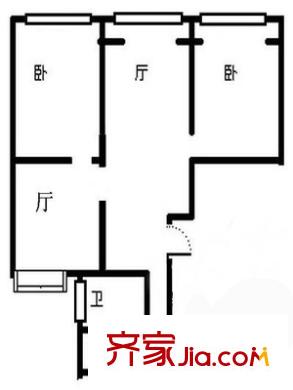 上海 金橋灣清水苑 戶型圖