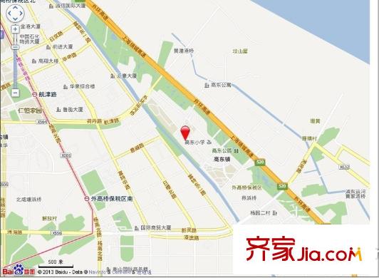 高東馨苑交通圖