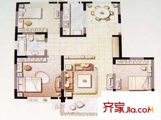 華高苑房型圖