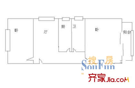 上海 紫竹馨苑 戶型圖