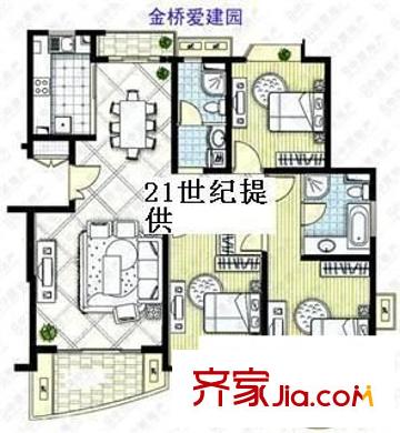 金橋愛建園 0室 戶型圖