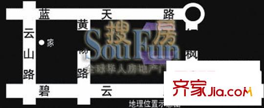 金橋酒店公寓交通圖