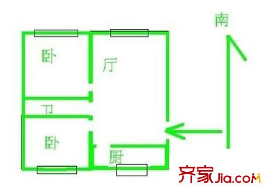 上海 金橋酒店公寓 戶型圖