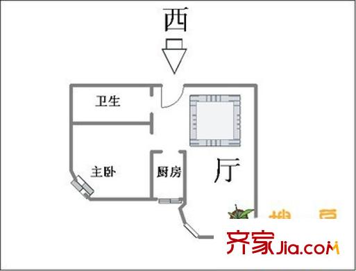 上海 新家坡园景苑 户型图