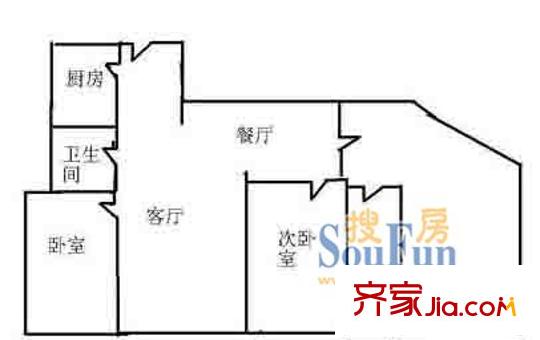 上海 华苑大厦 户型图