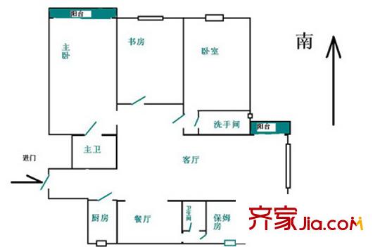 上海 悉尼陽(yáng)光 戶型圖