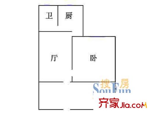 上海 川沙公寓 戶型圖