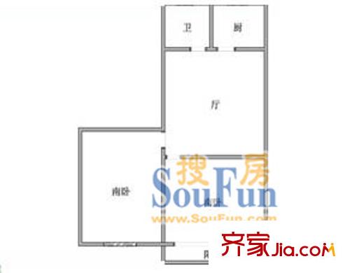 绿梅三村2室1厅1卫1厨