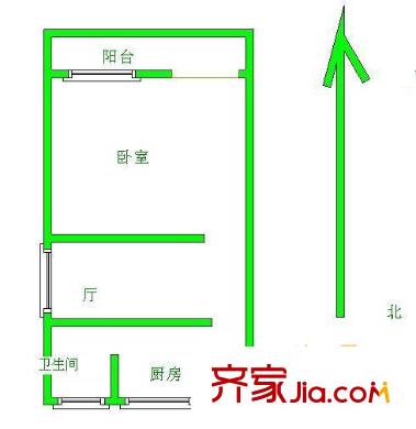 上海 莘松五村 户型图