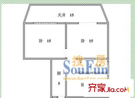 莘松五村3室1厅1卫1厨