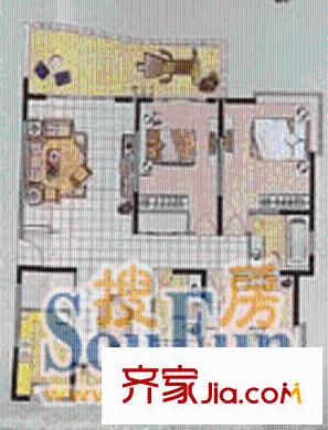 上海 徐虹华庭-哈佛印象 户型图