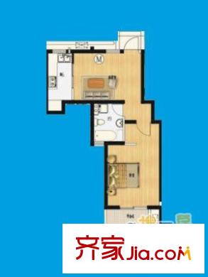 上海 宜居尚城(南郊藝墅) 底層戶型圖