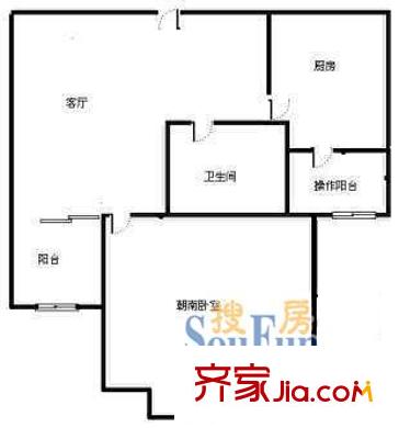 浦江東旭公寓58平1房