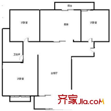 上海 浦江東旭公寓 戶型圖
